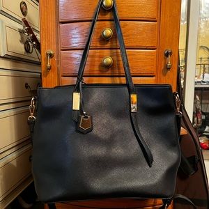 Black Slouchy Shoulder Bag